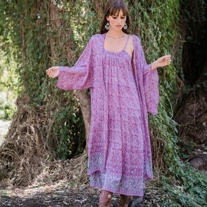 Boho Kimono Wild Orchard for Boutique